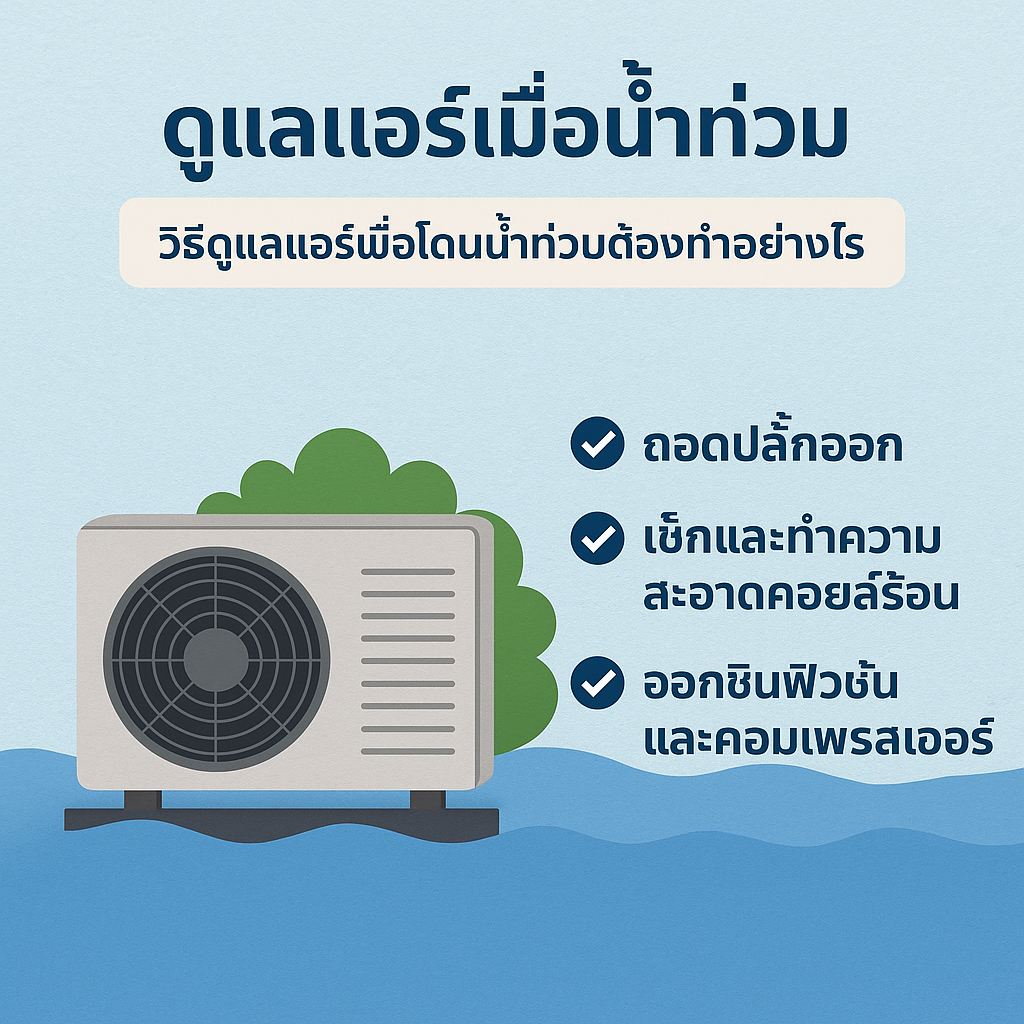 ดูแลคอยล์ร้อน